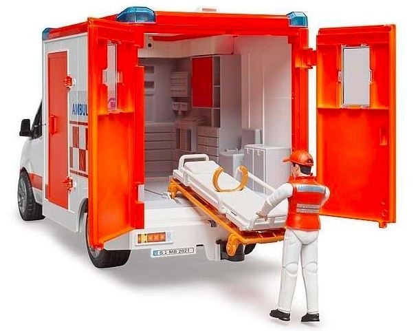 Mercedes-Benz Sprinter Ambulance vehicle with figure and module